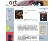 Tablet Screenshot of morus-thomas.de